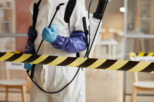 Professional Biohazard Cleanup technician working in Whiteford, MD
